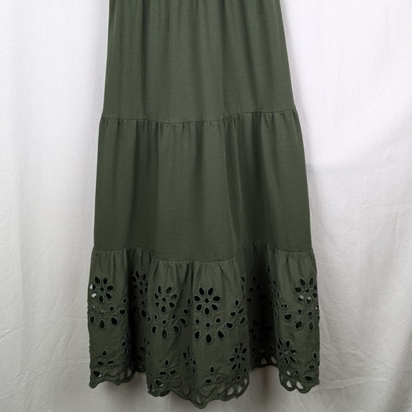 J Crew tiered midi dress - Picture 2 of 11